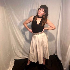 Vintage 1950’s/60’s Designer Pauline Trigere Skirt rare Couture